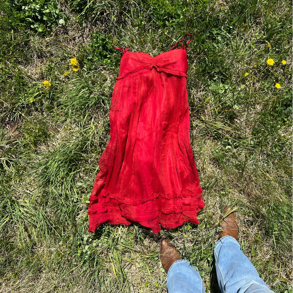 Studio M red dress